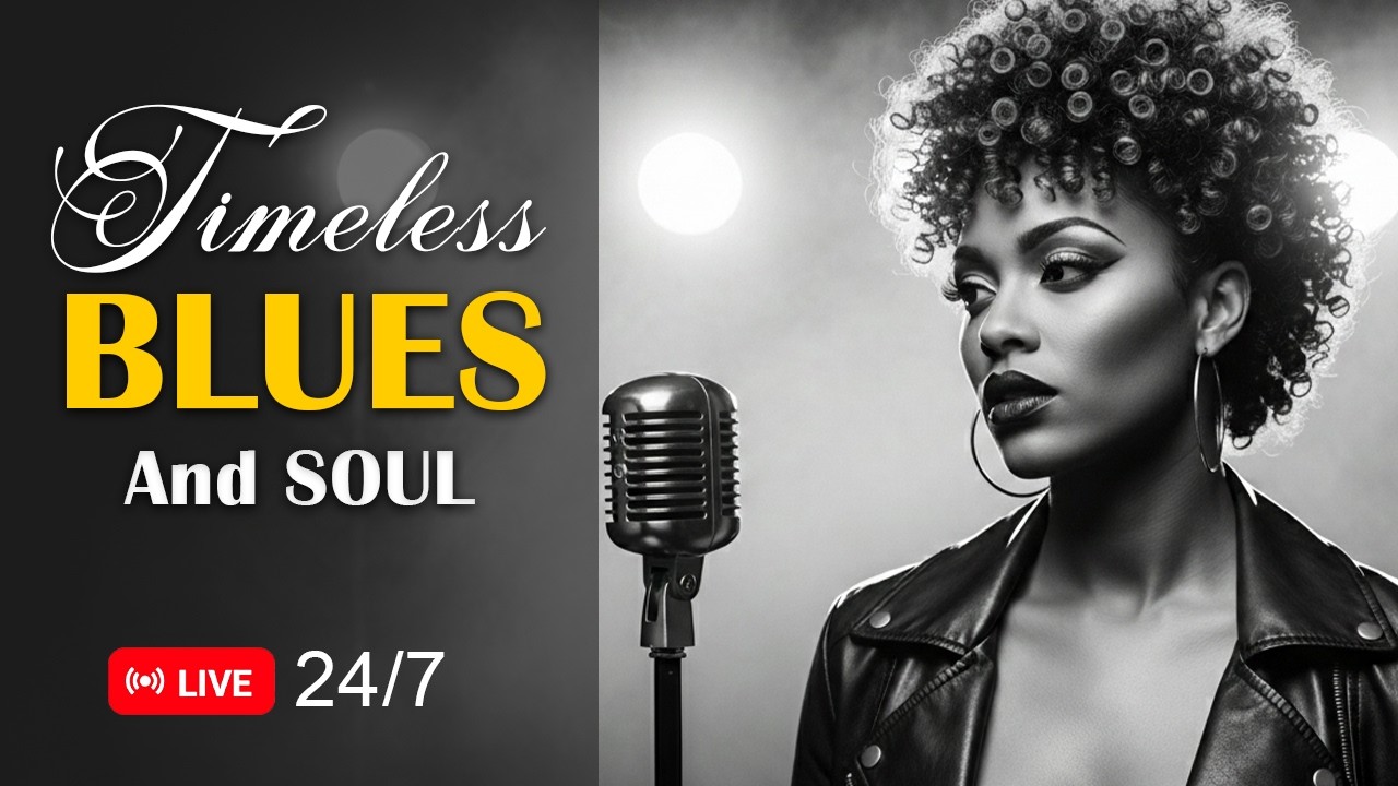 Vintage Blues & Soul Playlist | Timeless Icons Ray Charles, Etta James & Otis Redding | LIVE🔴 24/7
