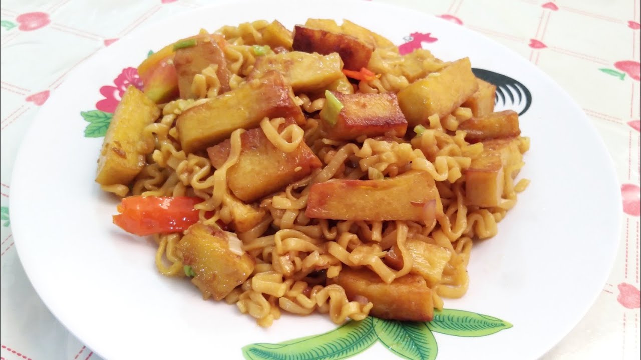 Mie Goreng Pedas Pakai Kekyan TERENAK YouTube