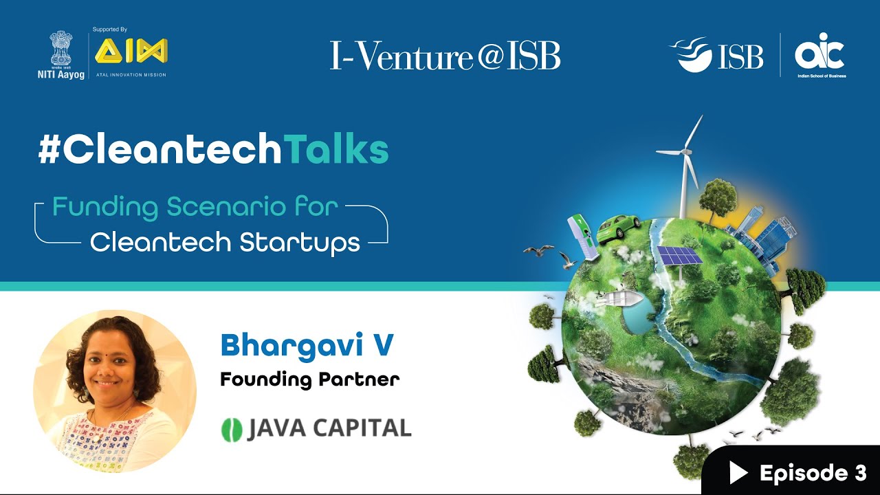 #CleantechTalks | Ep #3: Funding Scenario for Cleantech Startups ...