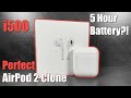 Newest i500 TWS!!! AirPods 2 Clone With INSANE Battery Life?!?! (Giveaway)