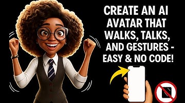 Create an Al Avatar That Walks, Talks, and Gestures - Easy & No Code! PT. 1