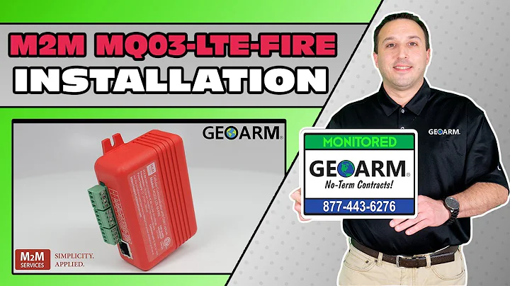 M2M MQ03-LTE-FIRE Dual-Path Fire Communicator: Installation