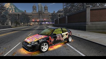 Need for Speed World Evolved Thinking With Laps (CS) D class HONDA CIVIC TYPE R (EK9)