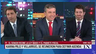 El análisis de los principales temas del día en el pase entre Eduardo Feinmann y Pablo Rossi