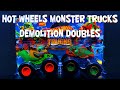 Duck n roll vs piranahhhh  hot wheels monster trucks demolition doubles