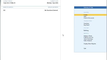 Tally prime security control in Tamil