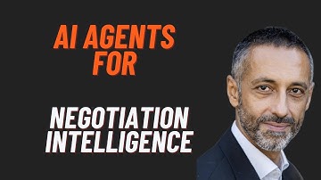 AI Agents for Negotiation Intelligence