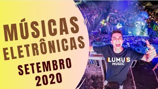 Músicas Eletrônicas Setembro 2020