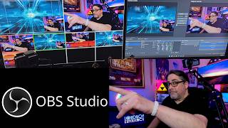 OBS Studio Tutorial - UI Overview, Canvas, Multiview, Preview Projector, Scene List Mode