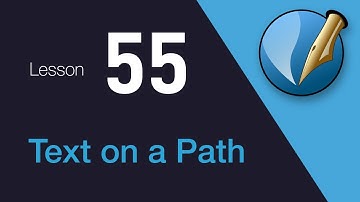 55) Place Text on a Path in Scribus