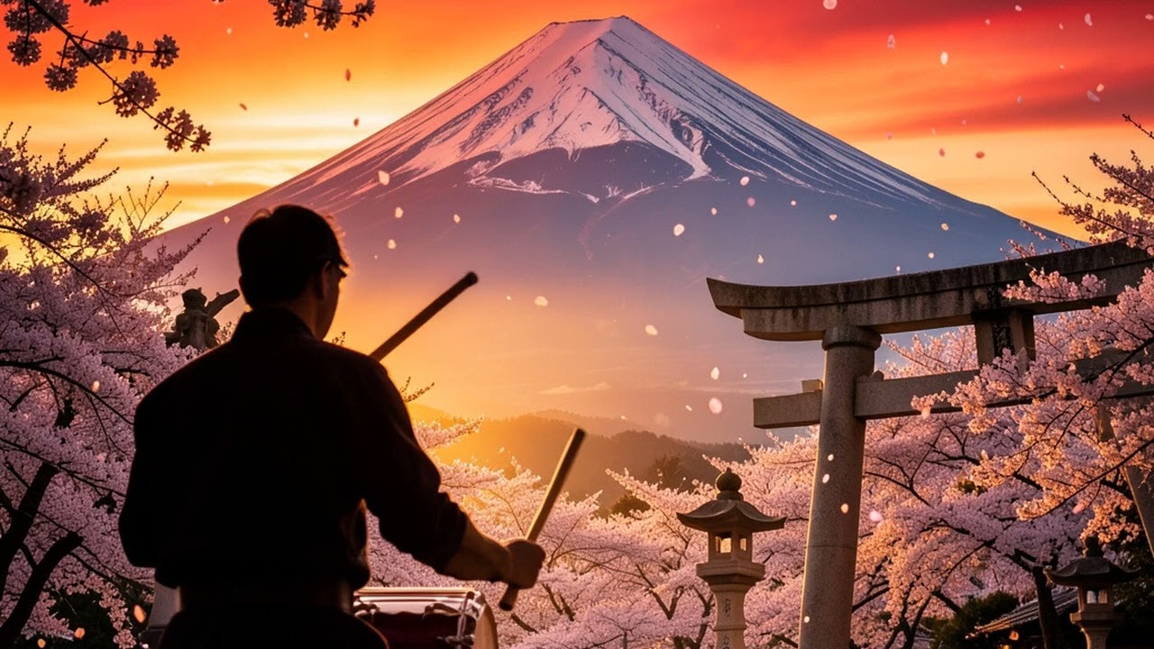Japanese Taiko Drum Music 3 Hours 🥁 | Japan Travel BGM | 和太鼓