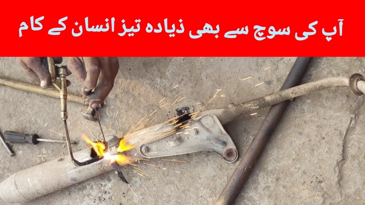 Restoration of Old Rusty Silencer. repair honda bike silencer YouTube