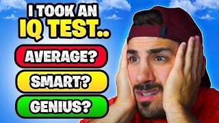 Nickmercs Takes an IQ TEST 😳 *BAD IDEA*