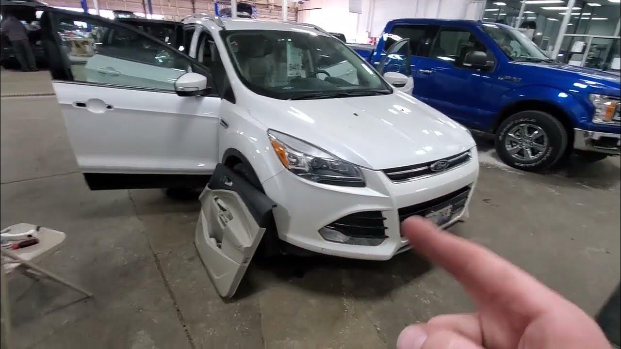 13-19 Ford Escape door latch removal - YouTube