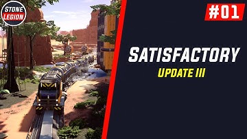 Satisfactory - Dune Desert - Part 1 - Getting Started & Finishing Tier 0