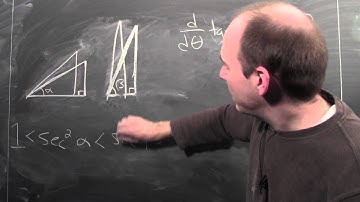 What is the derivative of tan x? - Week 6 - Lecture 4 - Mooculus