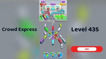 Crowd Express Level 435 Walkthrough 🚦 | Step-by-Step Solution | Go Answer