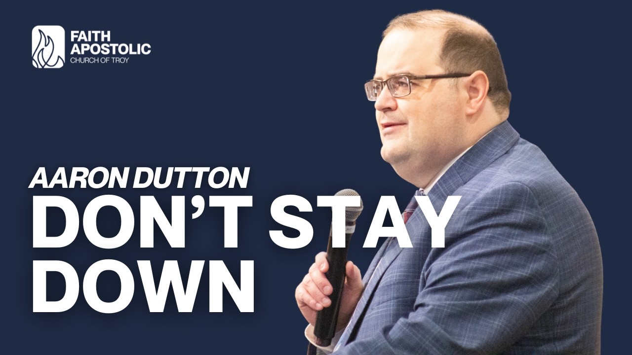 Aaron Dutton | Don't Stay Down