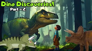 Exploring 5 Awesome Dinosaurs!#kidsvideo #kidslearning