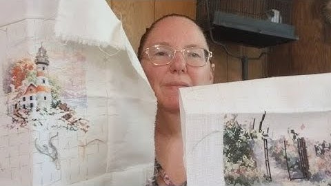 "Unnecessary" Confetti in Full Coverage Cross Stitch? Flosstube Extra