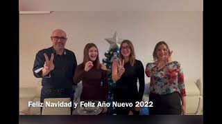 ARYMUX- FELIZ NAVIDAD y FELIZ AÑO 2022 (Pepito, Laura, María y Mª del Mar)