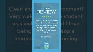 ACMT Client Review - Alberta College Of Massage Therapy #acmt #short #shortsvideo #massage #short