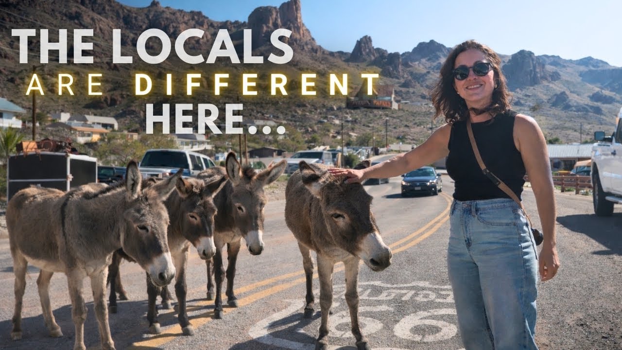 Living Ghost Towns Along Route 66 | Oatman, Arizona