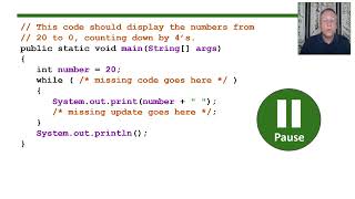 AP Computer Science A - Topic 2.7 - Part 2: While Loops