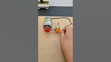 Energy production with 24V DC motor | #dcmotor #techexperiments #experiment #freeenergy #motor