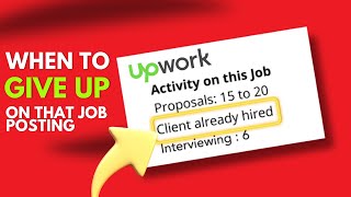 SNEAK PEEK: How to Know If a CLIENT ALREADY HIRED on Upwork