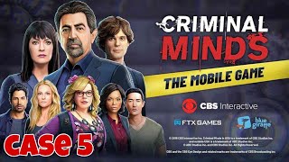 Criminal minds the mobile game case 5 full gameplay Android/ios screenshot 2