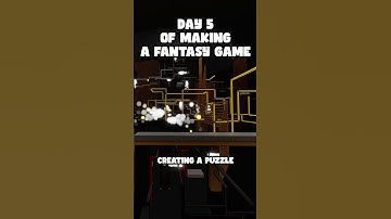 Day 5 of Making a Fantasy Game #shorts #indiegame #ue5 #blender