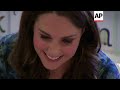 Duchess of Cambridge visits Academy; meets therapy dog Duchess of Cambridge visits Academy; meets therapy dog
