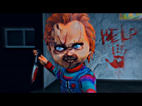 CHUCKY el MUÑECO DIABÓLICO me PERSIGUE !! - 3 Juegos de Terror (Horror Game) | iTownGamePlay