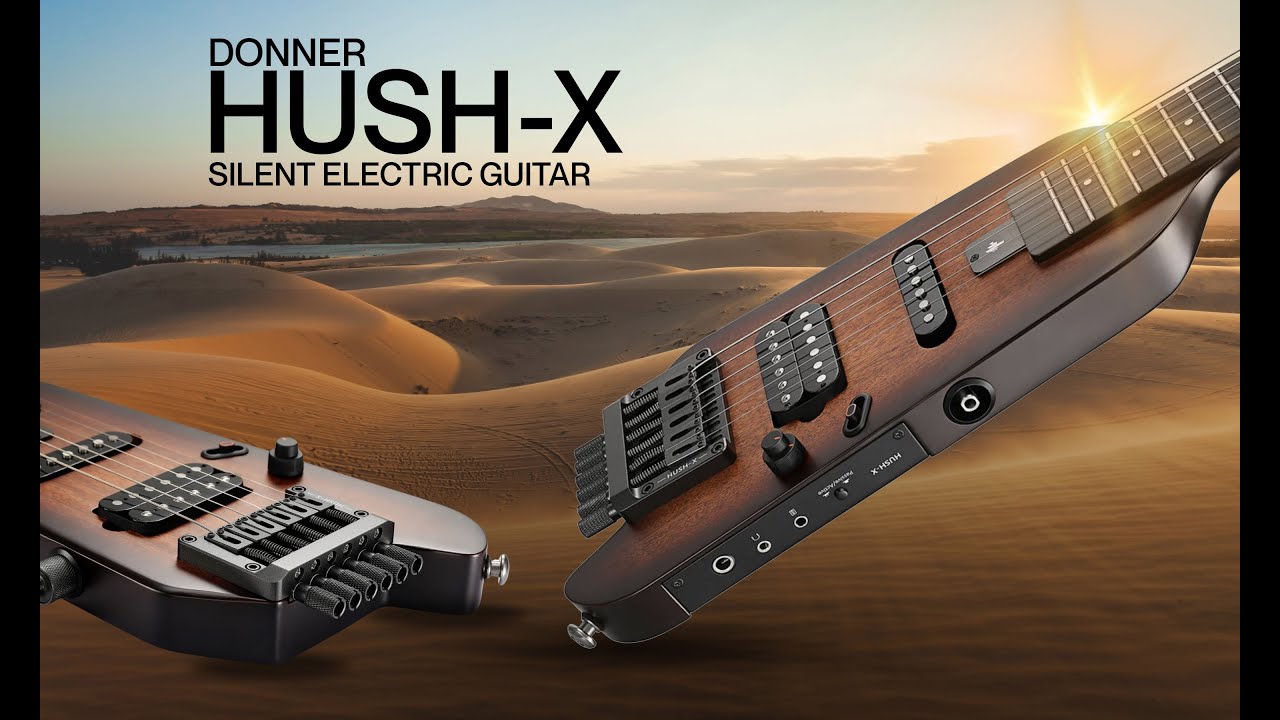 Donner Hush X I Silent Electric Guitar I Procraft India - YouTube