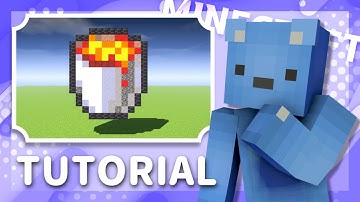 Minecraft Pixel Art - 16x - Lava Bucket Tutorial