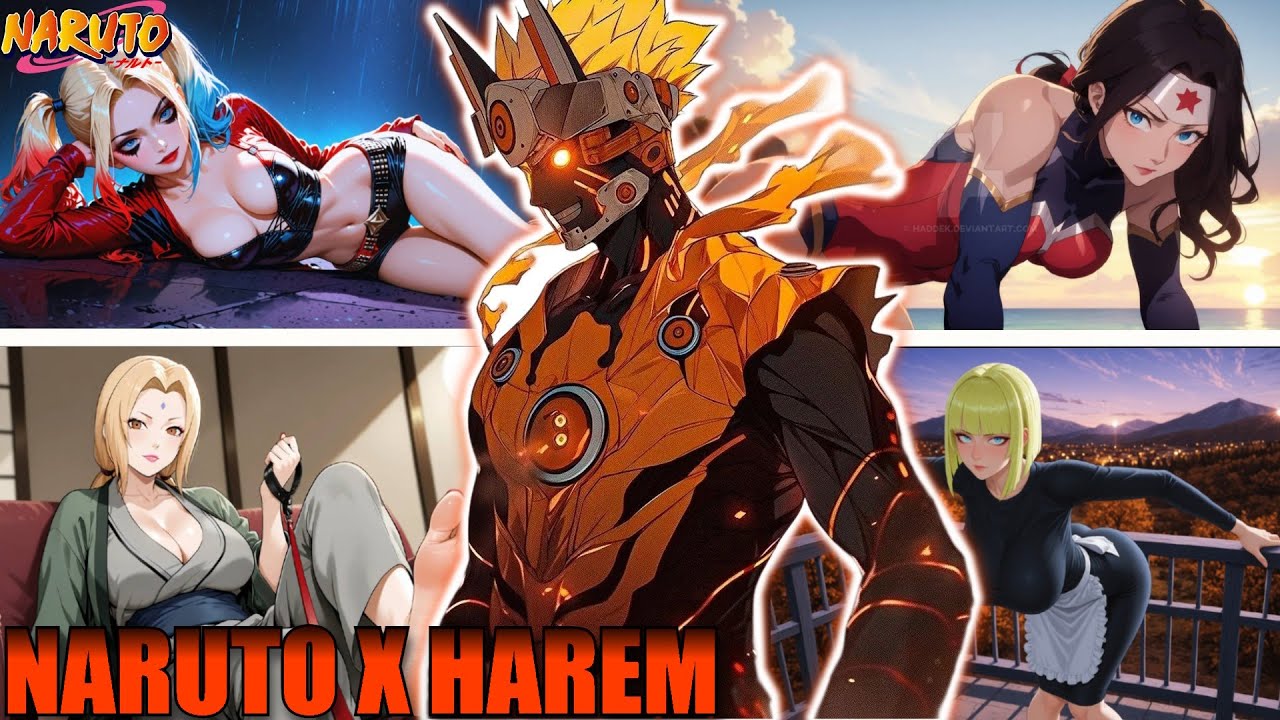 QHPS NARUTO TENIA UN HAREM INCREIBLE ( DC X MARVEL X NARUTO)?