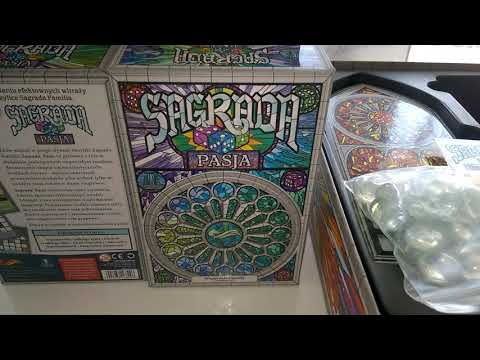 Sagrada Wspaniałe fasady Pasja - przebieg gry, how to play (mlodygiercownik.pl)