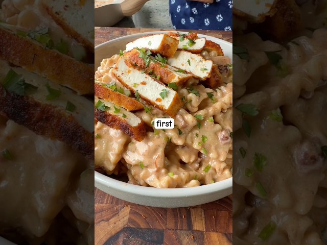 Vegan Marry me Pasta! Seriously satisfying 22g Protein! #shorts #marrymepasta #onepotmeal