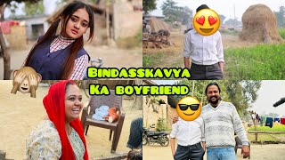 BTS🩷Bindass Kavya Ka Boyfriend K Sath Gaon me Romantic Music ...