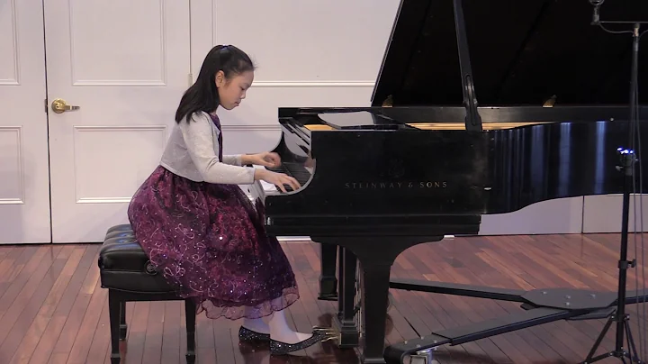 Katherine Liu (12) plays Chopin Etude Op. 10 No. 5