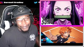 NEZUKO SONG | Taking Over | Divide Music // SHOYO HINATA RAP "Champion" | Zach B / DB Reaction