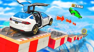 diese RAMPE ist UNMÖGLICH ohne BREMSEN in GTA 5! screenshot 1