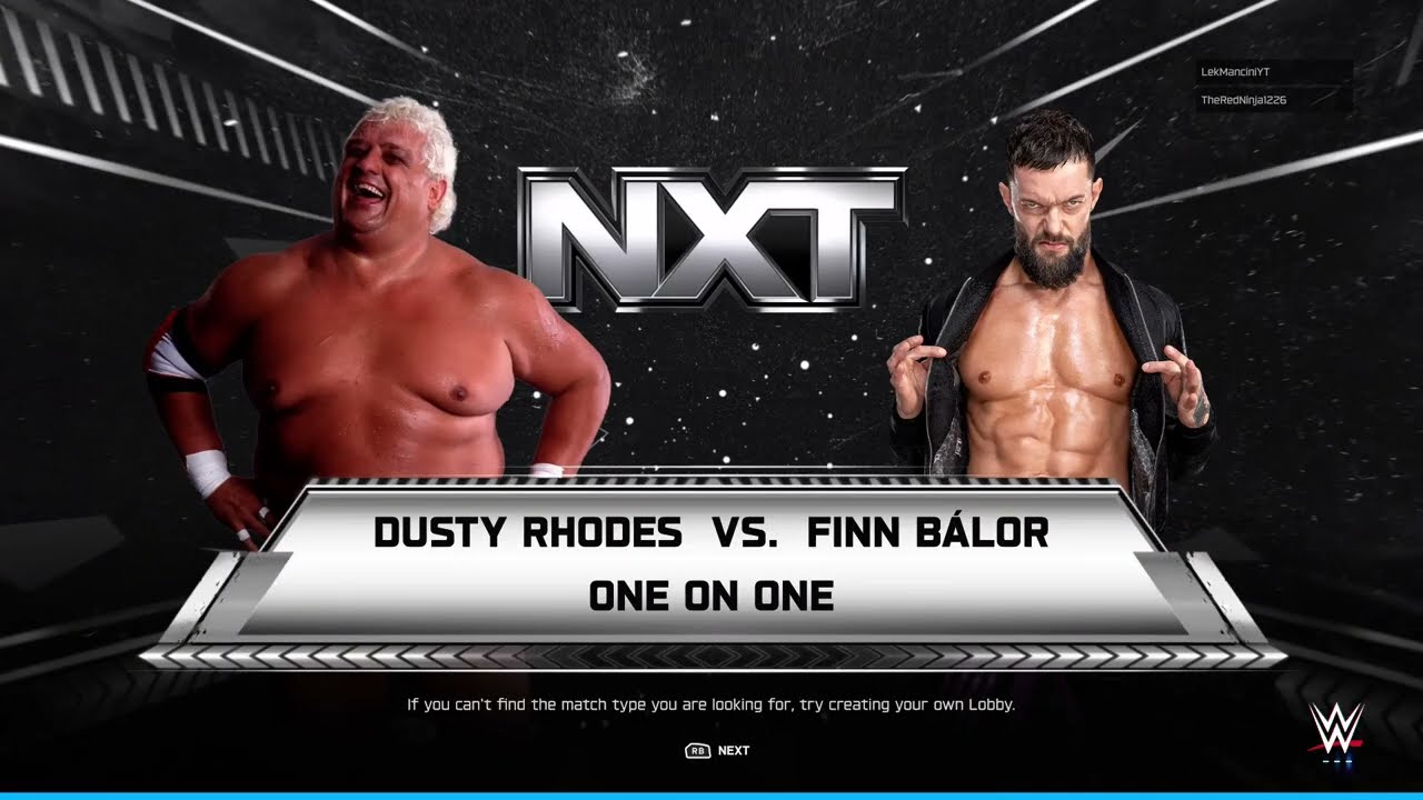 DUSTY RHODES def TheRedNinja1226 - YouTube