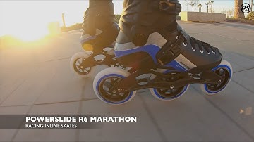 Powerslide R6 Marathon long distance skate - Rolling Review