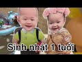 Sinh nhật 1 tuổi của hai anh em