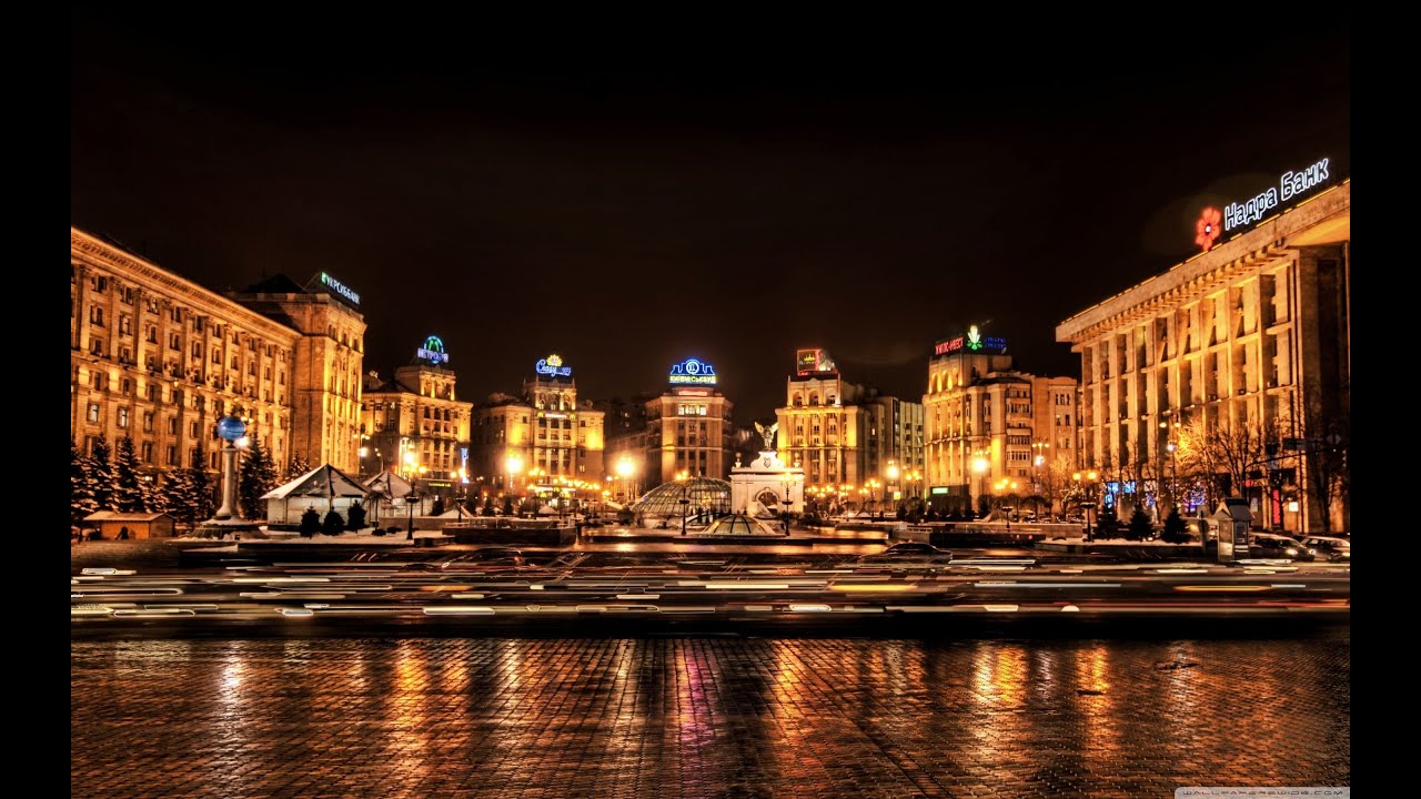 Walking in KYIV KIEV   Ukraine 🇺🇦  Maidan, Khreschatyk, Monastery and Park 4K 60fps UHD 720p