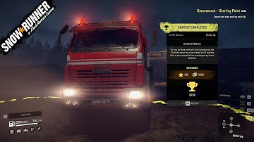 SnowRunner Contest Container Delivery Gold Taymyr Drowned Lands