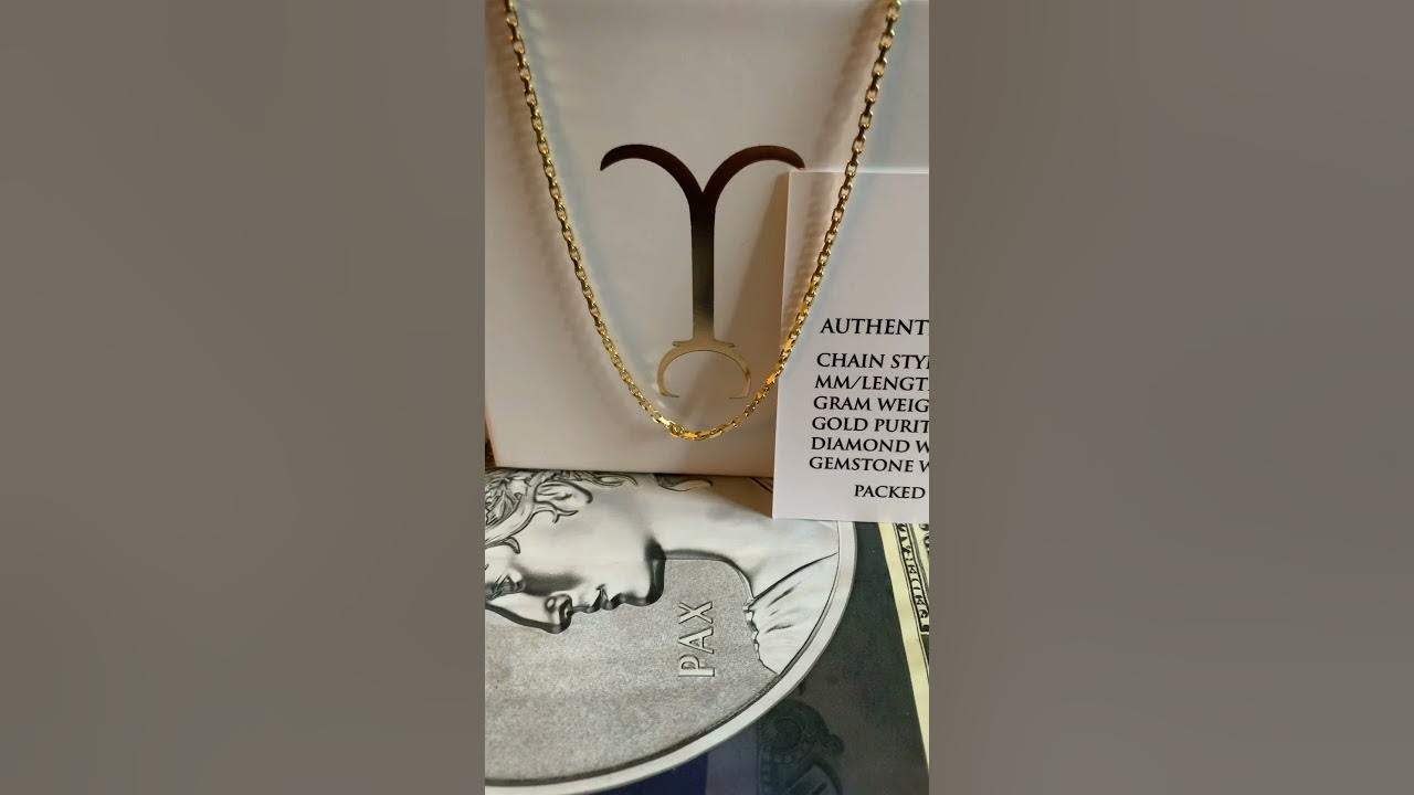 2mm Heavy Link Gold Chain from Jacoje YouTube