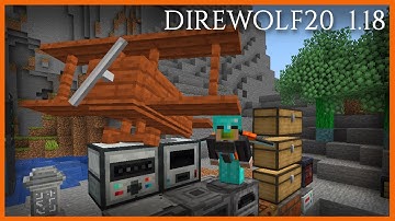 FTB Direwolf20 Modpack | Simple Planes & Easy Blaze| E07 | 1.18 Modpack